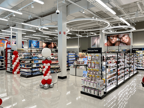 Target store interior