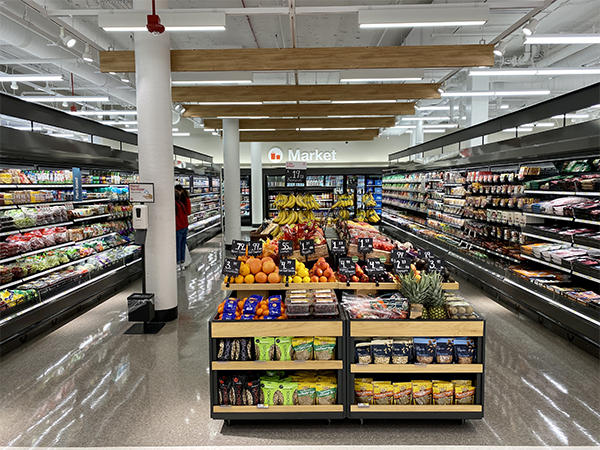 Target store interior