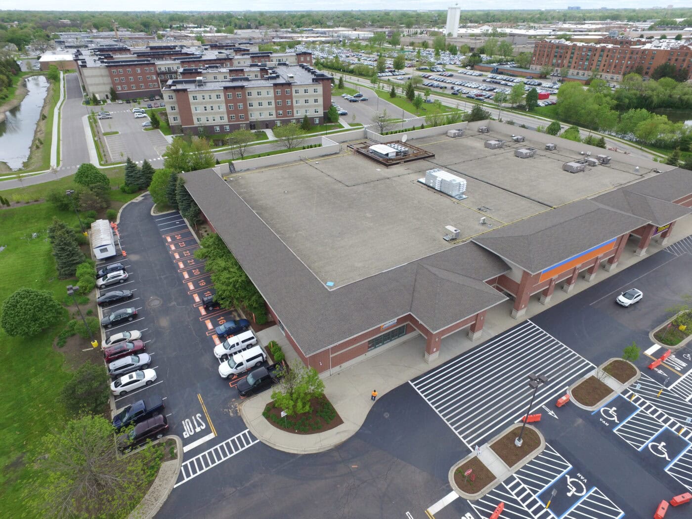 Walmart online grocery pickup projects novak construction company